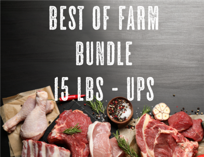meat bundle shipped from the farm