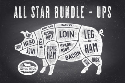 pasture pork bundle shipped